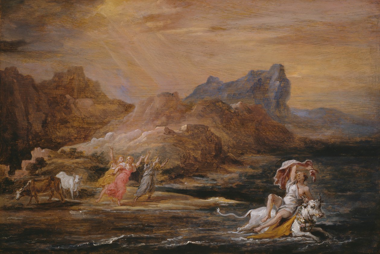 Europan raiskaus, 165456. tekijältä David Teniers II