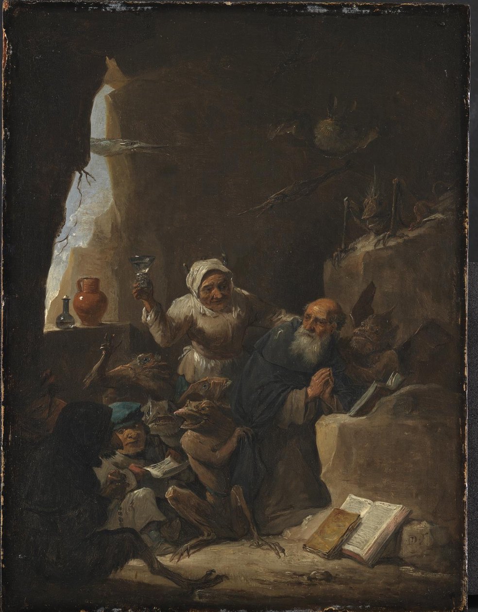 Pyhän Antoniuksen kiusaukset tekijältä David Teniers II