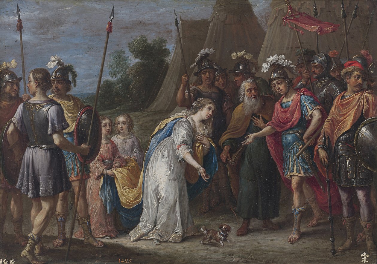 Armida Godfrey of Bouillonin edessä, 16281630 tekijältä David Teniers the Younger