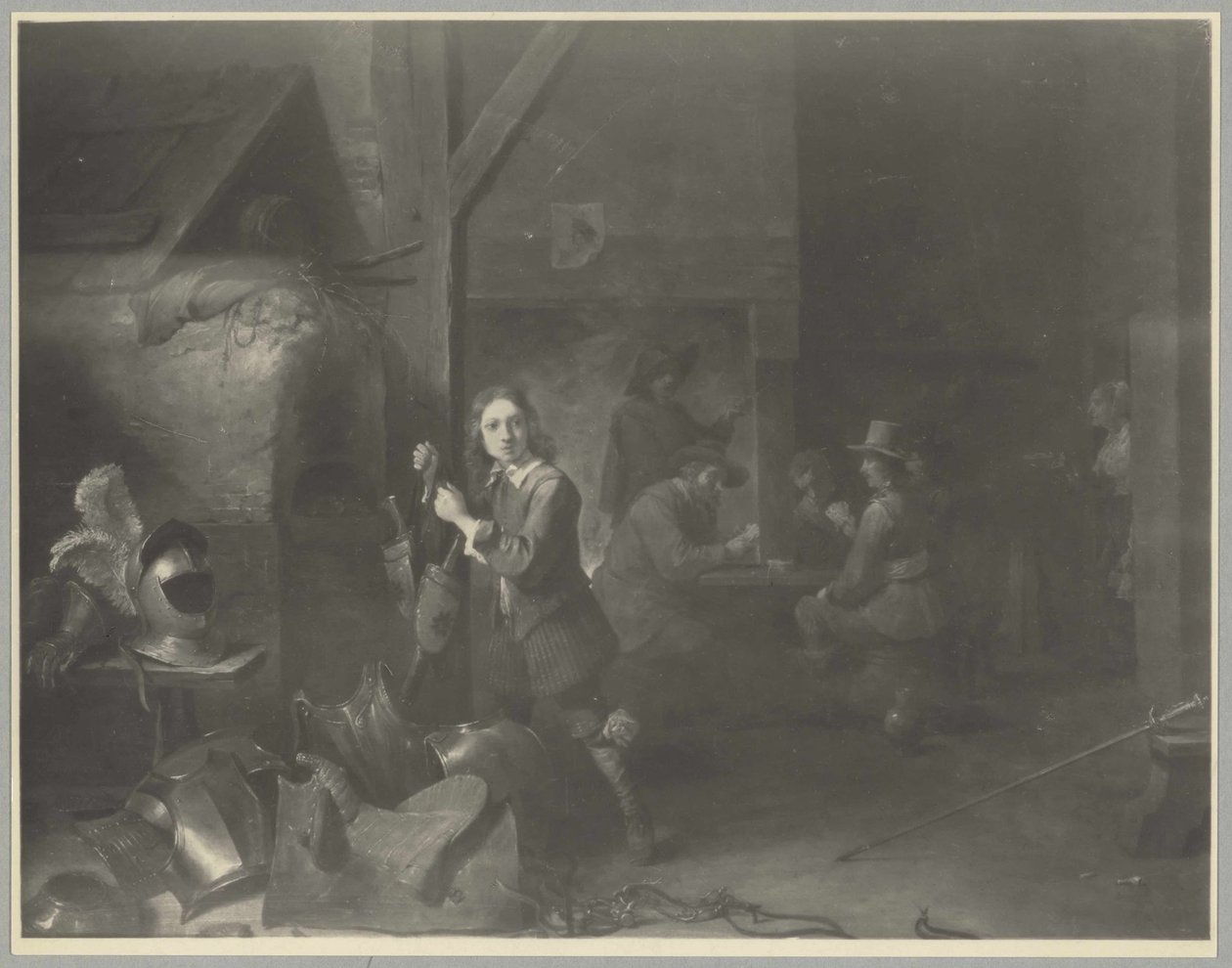Guardhouse tekijältä David Teniers the Younger