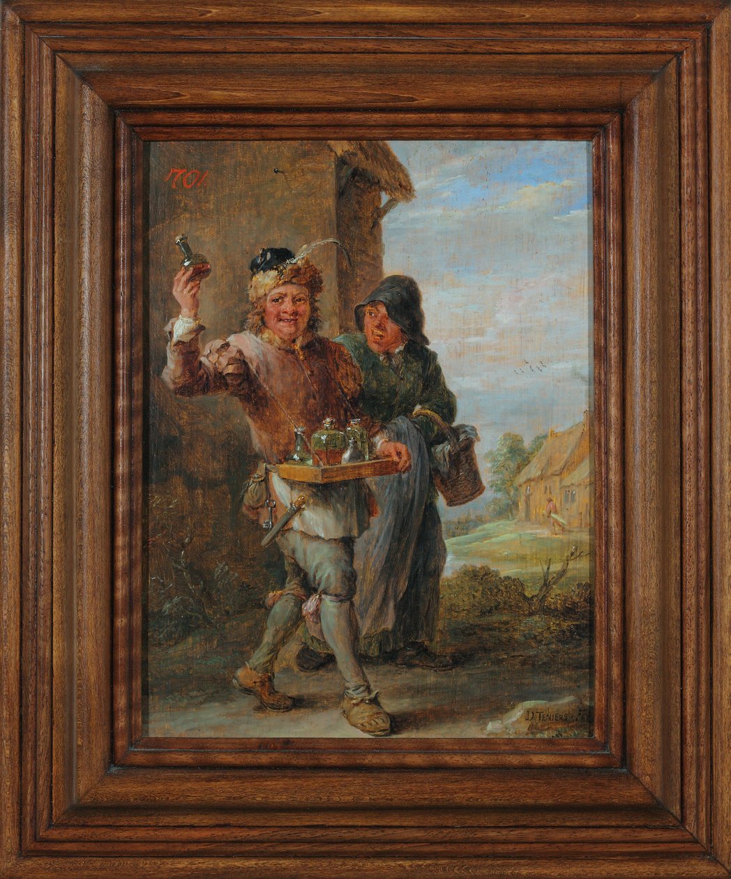 Maalääkäri, n. 1670 tekijältä David Teniers the Younger