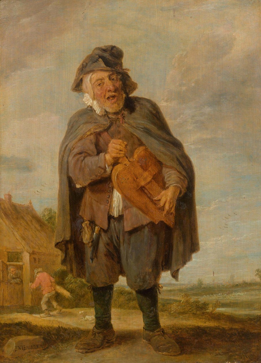 Musiikin tekeminen tynnyriurkuilla tekijältä David Teniers the Younger
