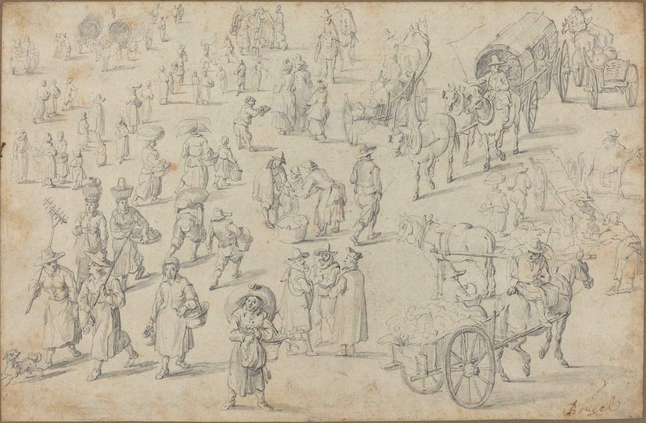 Markkinalukujen tutkimukset tekijältä David Teniers the Younger