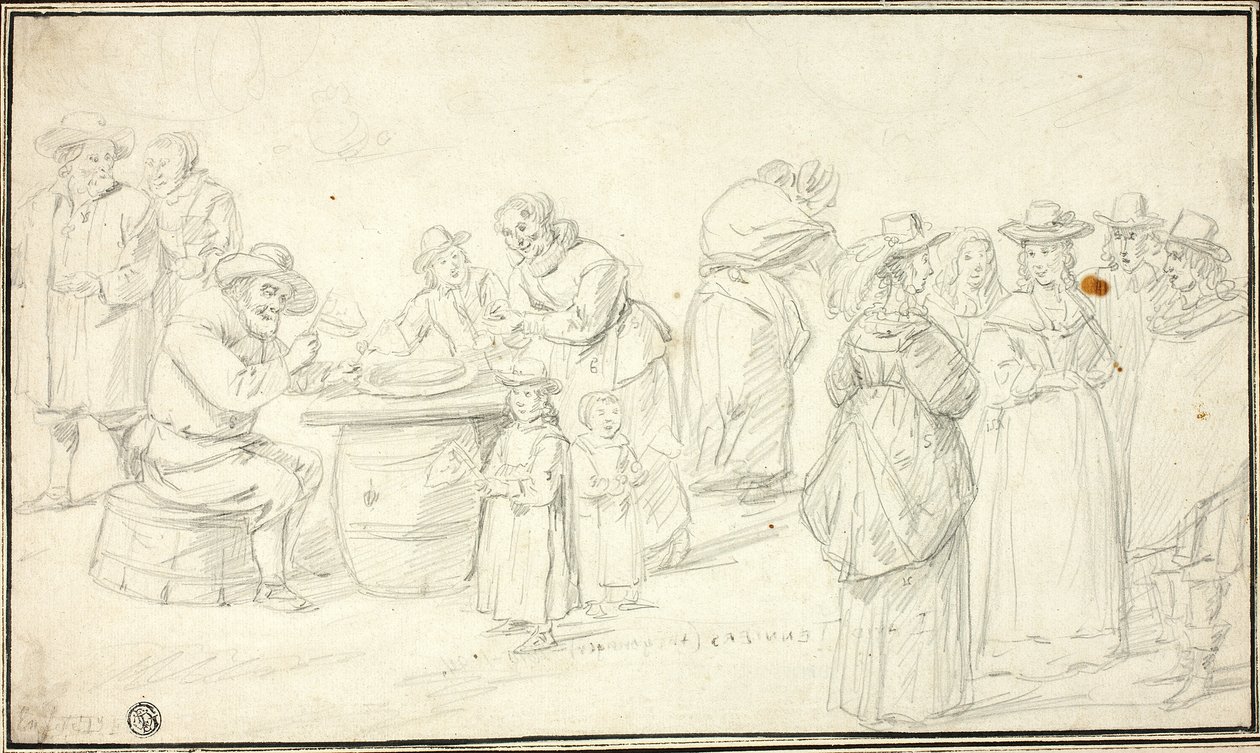 Tutkimus Country Festival lähellä Antwerpeniä tekijältä David Teniers the Younger