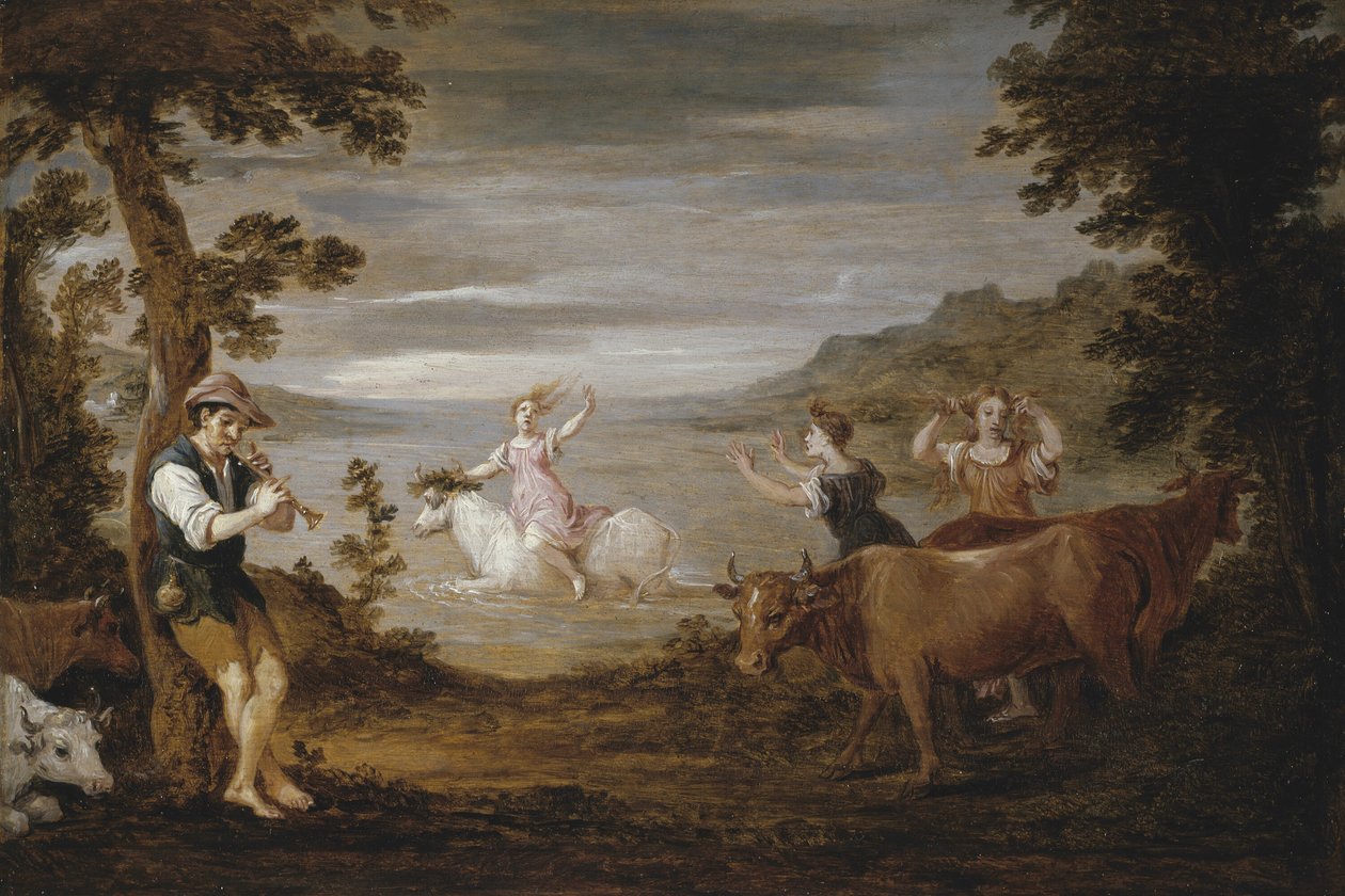Euroopan raiskaus tekijältä David Teniers the Younger
