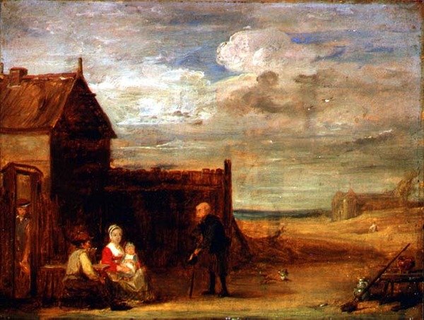Figuurit maalaistavernasta tekijältä David Wilkie