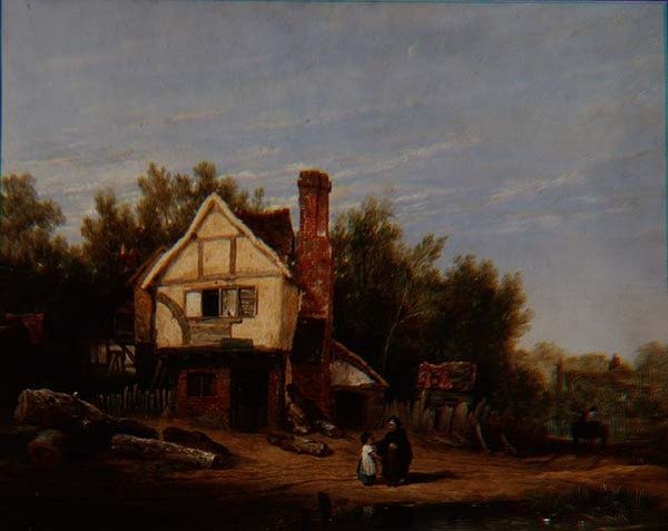 Maisema mökeillä tekijältä David Wilkie