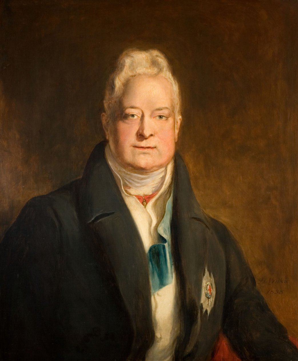 Kuningas William Neljännen muotokuva 1765-1837, 1838. tekijältä David Wilkie
