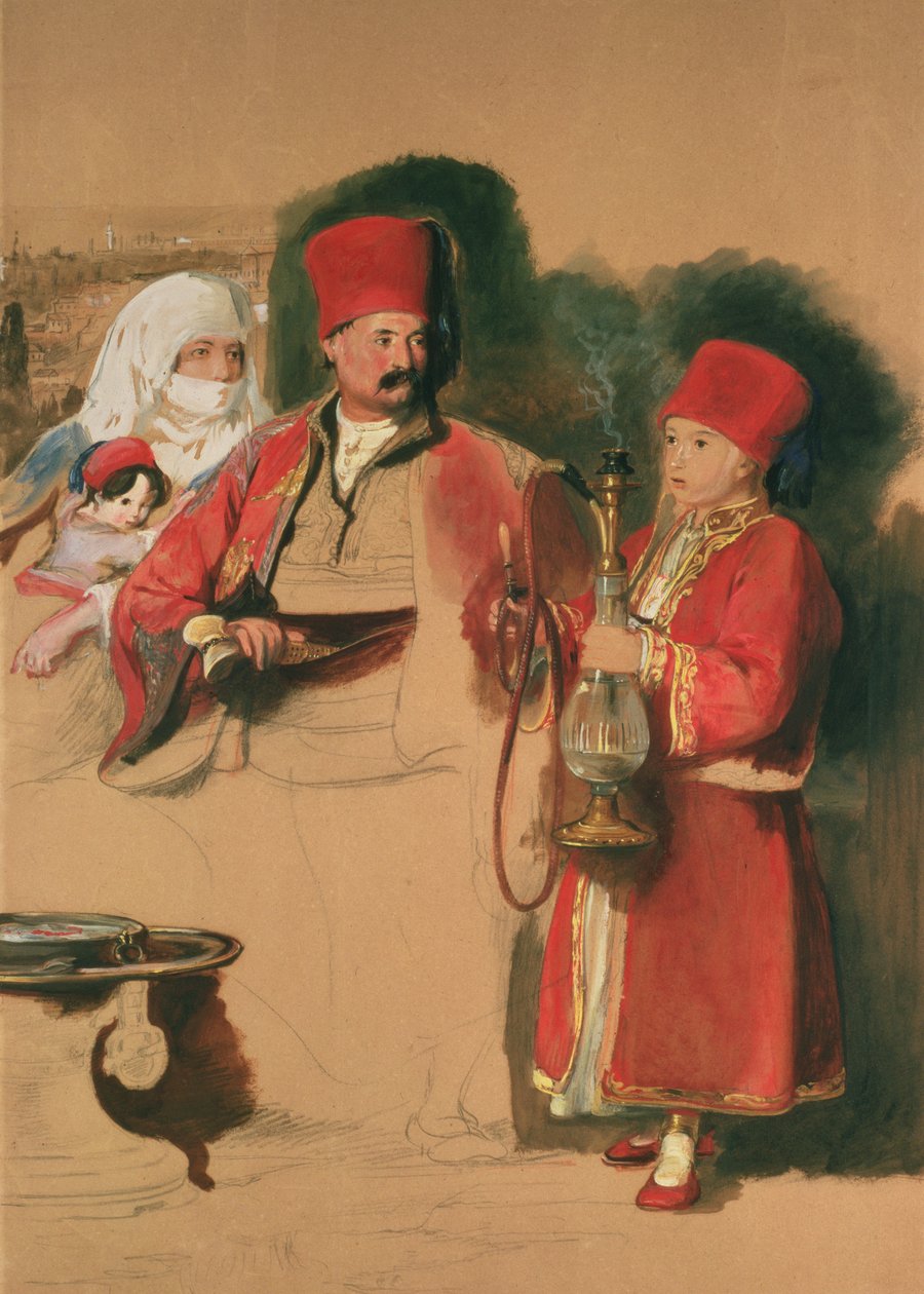 Sotirin muotokuva, 1800-luku tekijältä David Wilkie