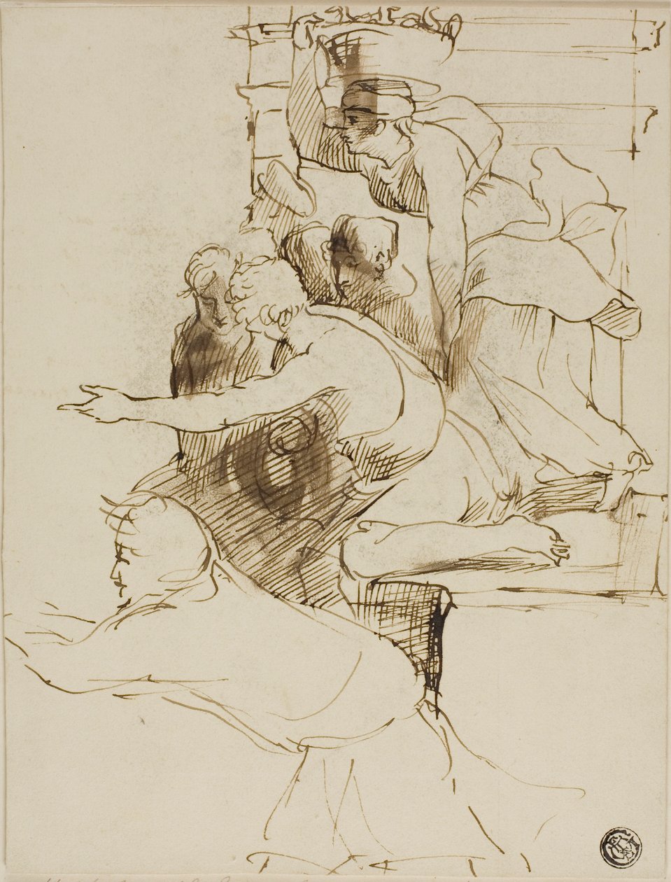 Luonnos Escurialista tekijältä David Wilkie