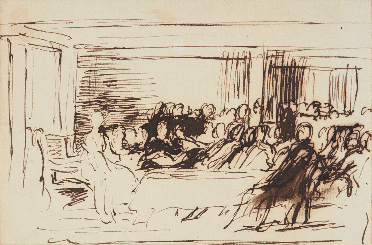 Kuningatar Victorian ensimmäinen neuvosto tekijältä David Wilkie