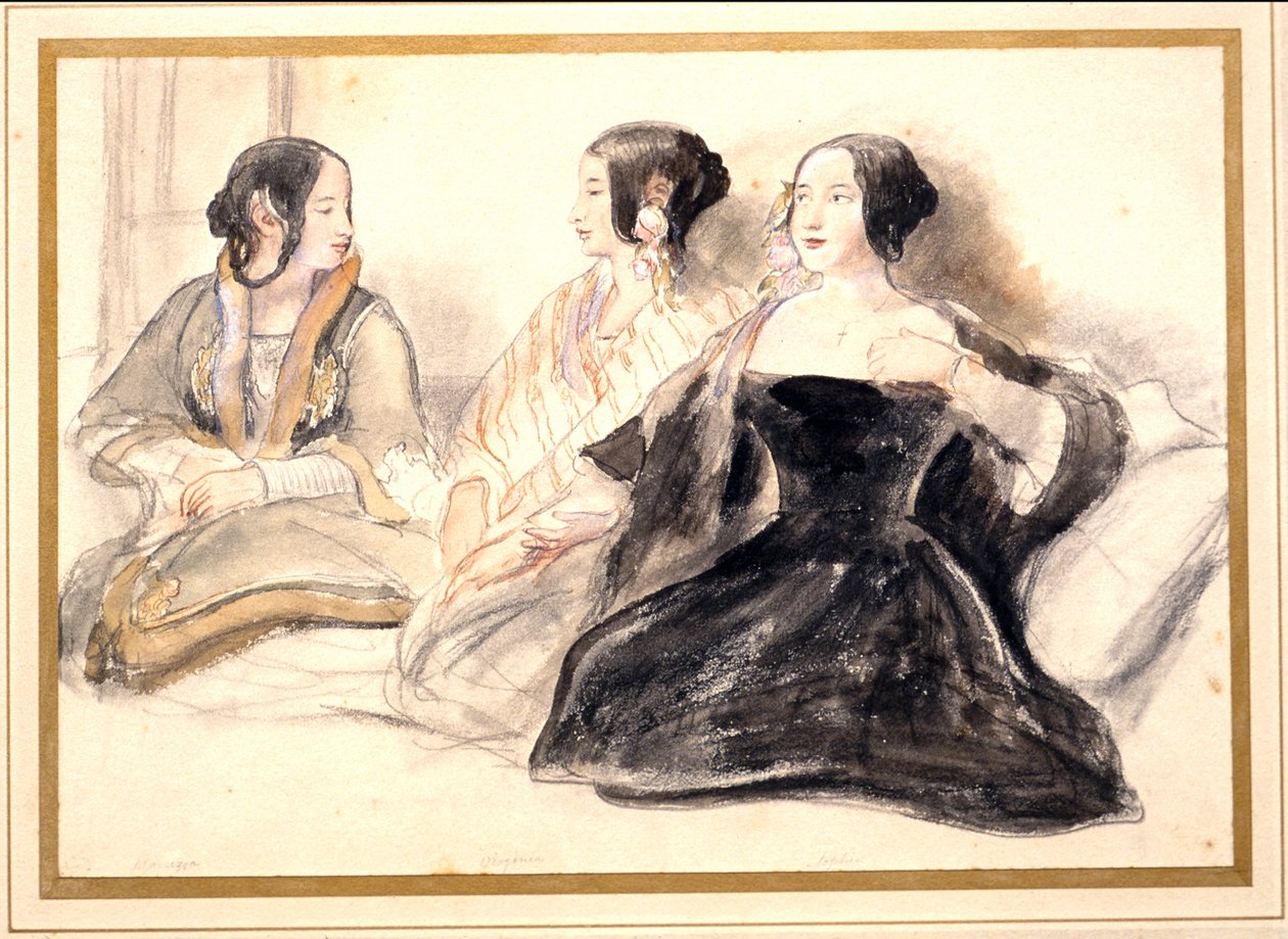 Kolme kreikkalaista Therapia-sisarta tekijältä David Wilkie