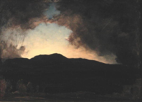 Afterglow, Menteith (öljy kankaalle) tekijältä David Young Cameron