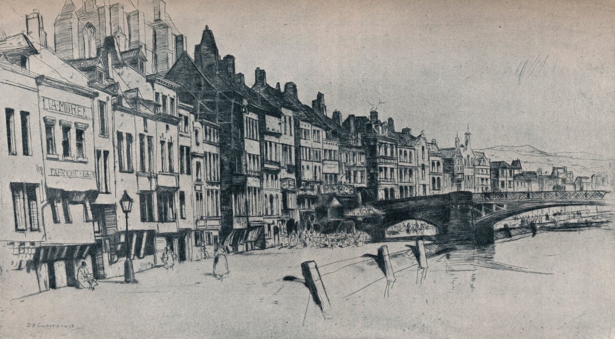 Dinant, 1907 tekijältä David Young Cameron