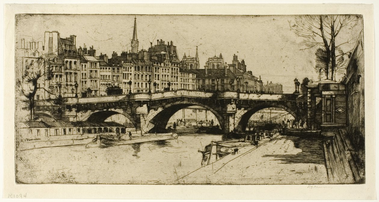 Pont Neuf, levy yksi Paris Setistä tekijältä David Young Cameron
