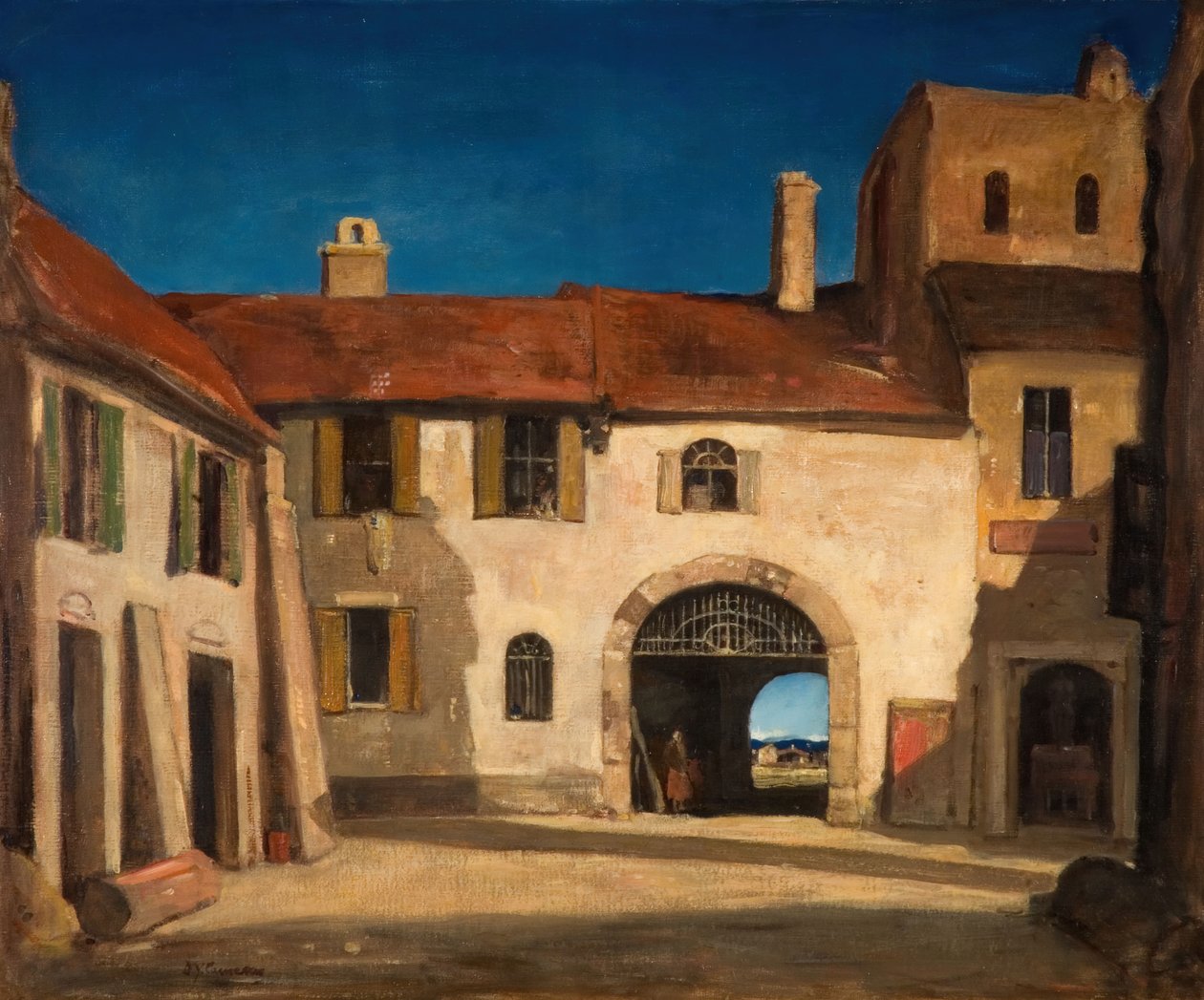 Rambelli, lähellä Roomaa, Italia, 1922. tekijältä David Young Cameron