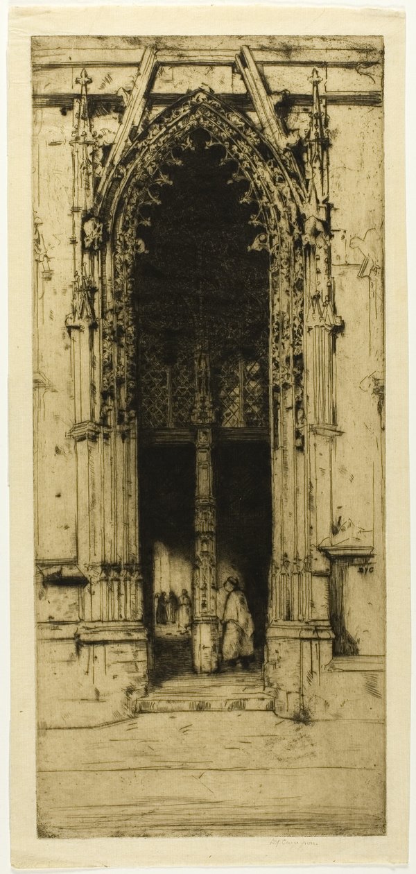 North Porch, Harfleur tekijältä David Young Cameron