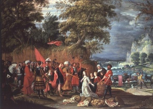Abigailin uhri tekijältä David the Elder Teniers