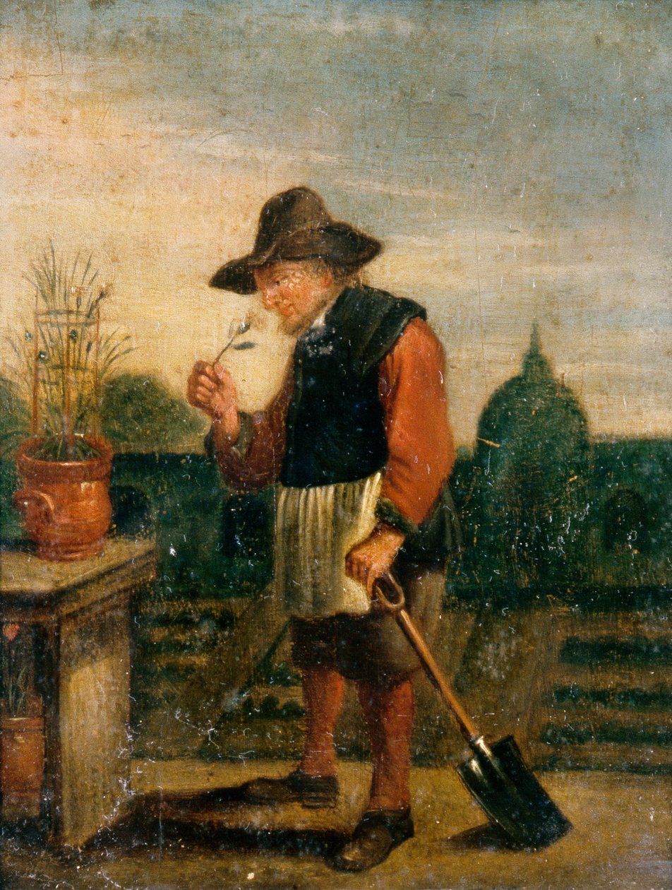 Tuoksu, noin 1800 (öljy paneelille) tekijältä David the Younger (after) Teniers