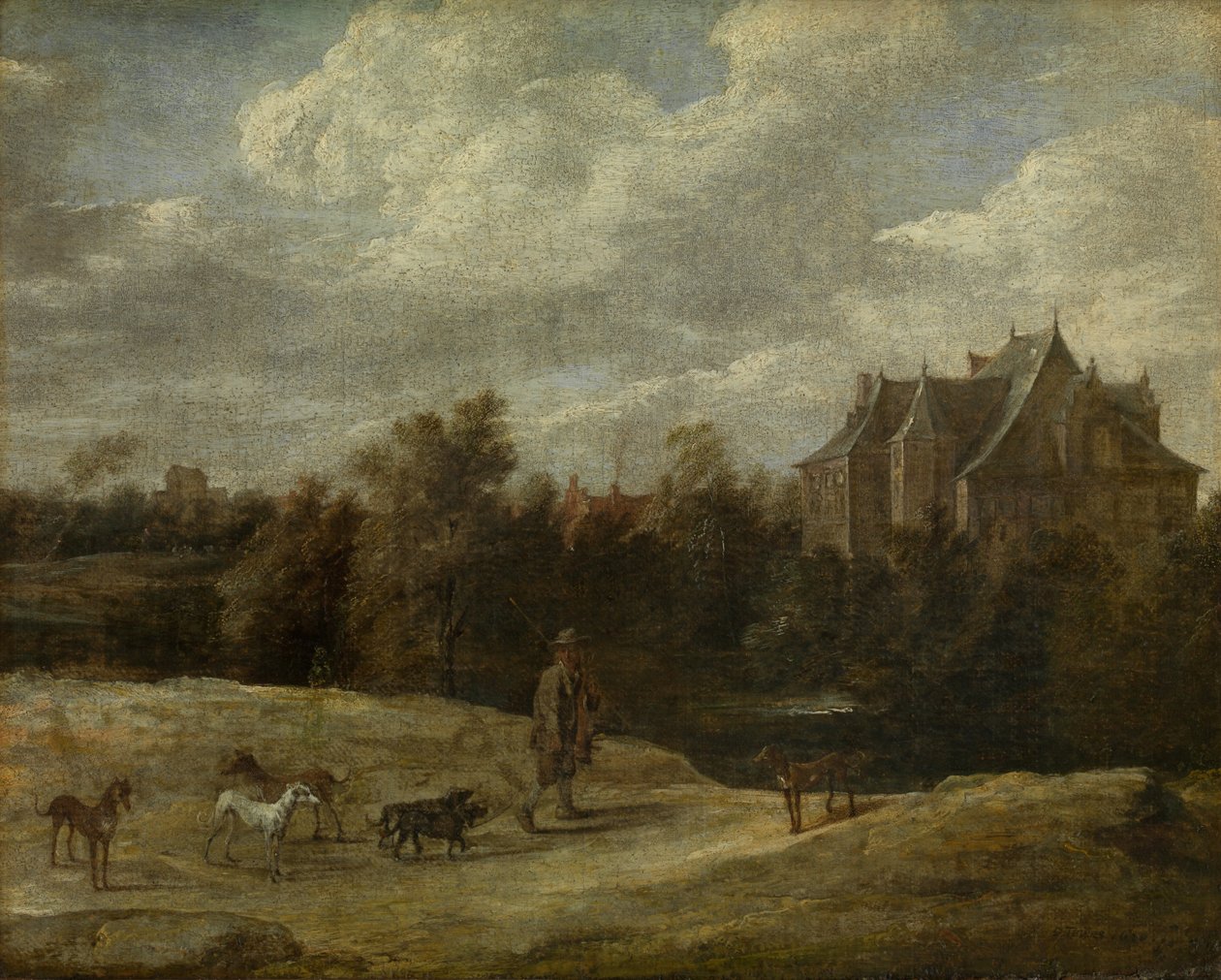 Paluu metsästyksestä tekijältä David the Younger Teniers