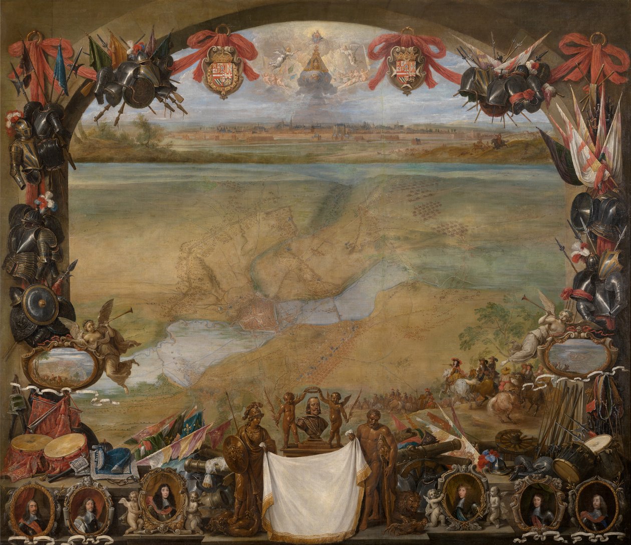 Valenciennesin kaupunki tekijältä David the Younger Teniers
