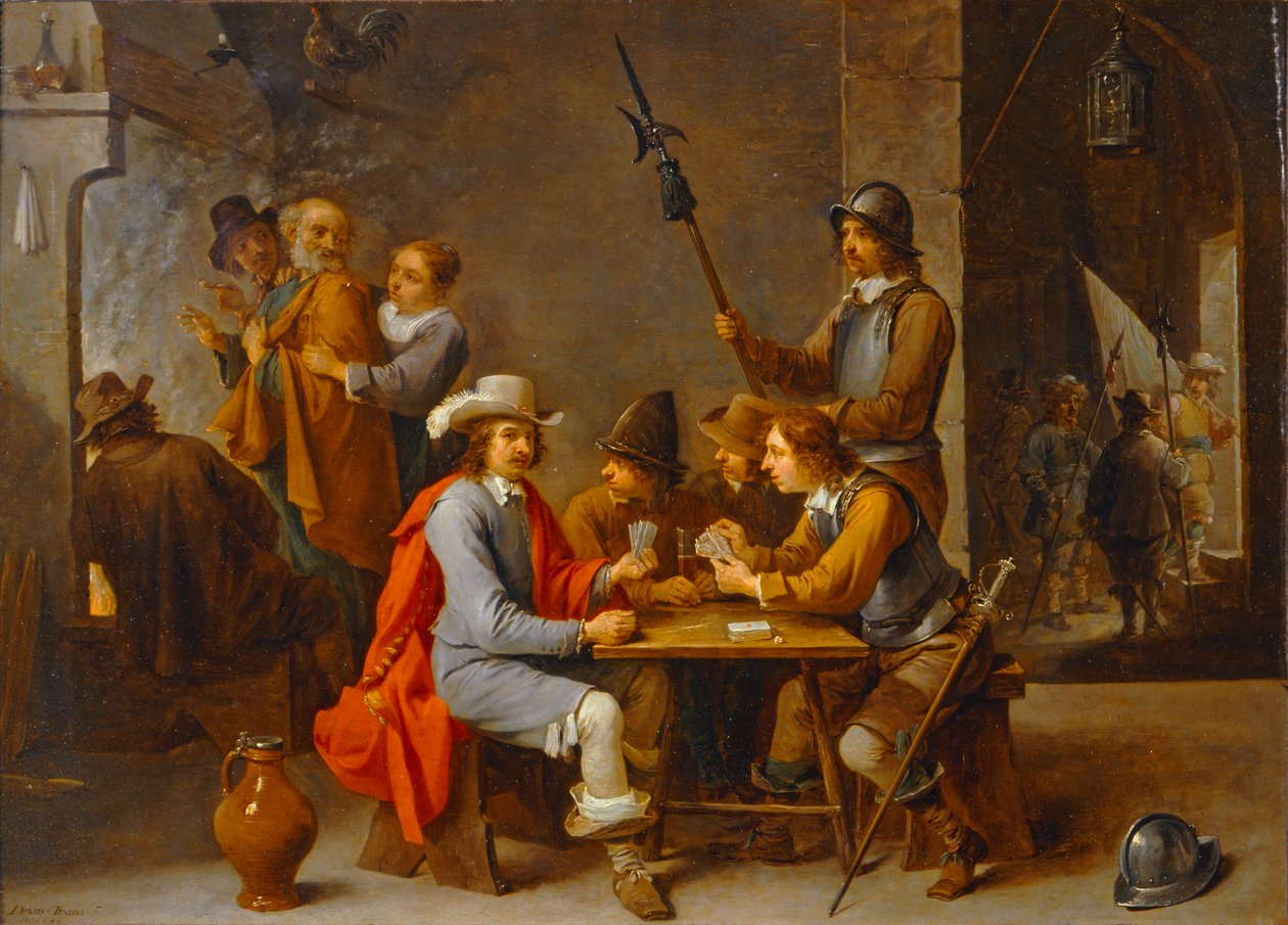 Pyhän Pietarin kieltäminen tekijältä David the Younger Teniers