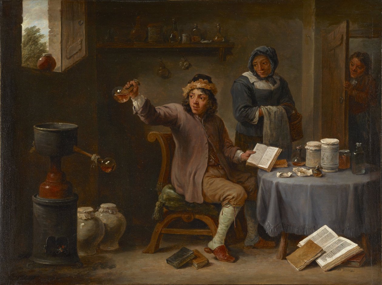 Lääkärin käynti tekijältä David Teniers the Younger