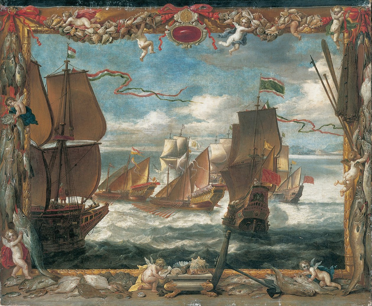 Tapaaminen Turkin laivaston kanssa tekijältä David Teniers the Younger