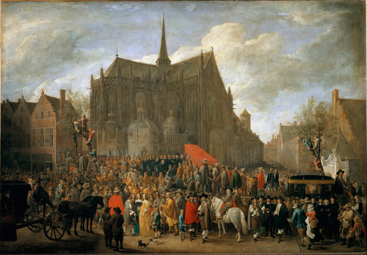 Papegai-peli Brysselissä (maalaus tekijältä David Teniers the Younger