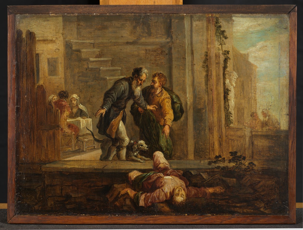 Tobit ja kuollut israelilainen (Domenico Fettin mukaan) tekijältä David Teniers the Younger
