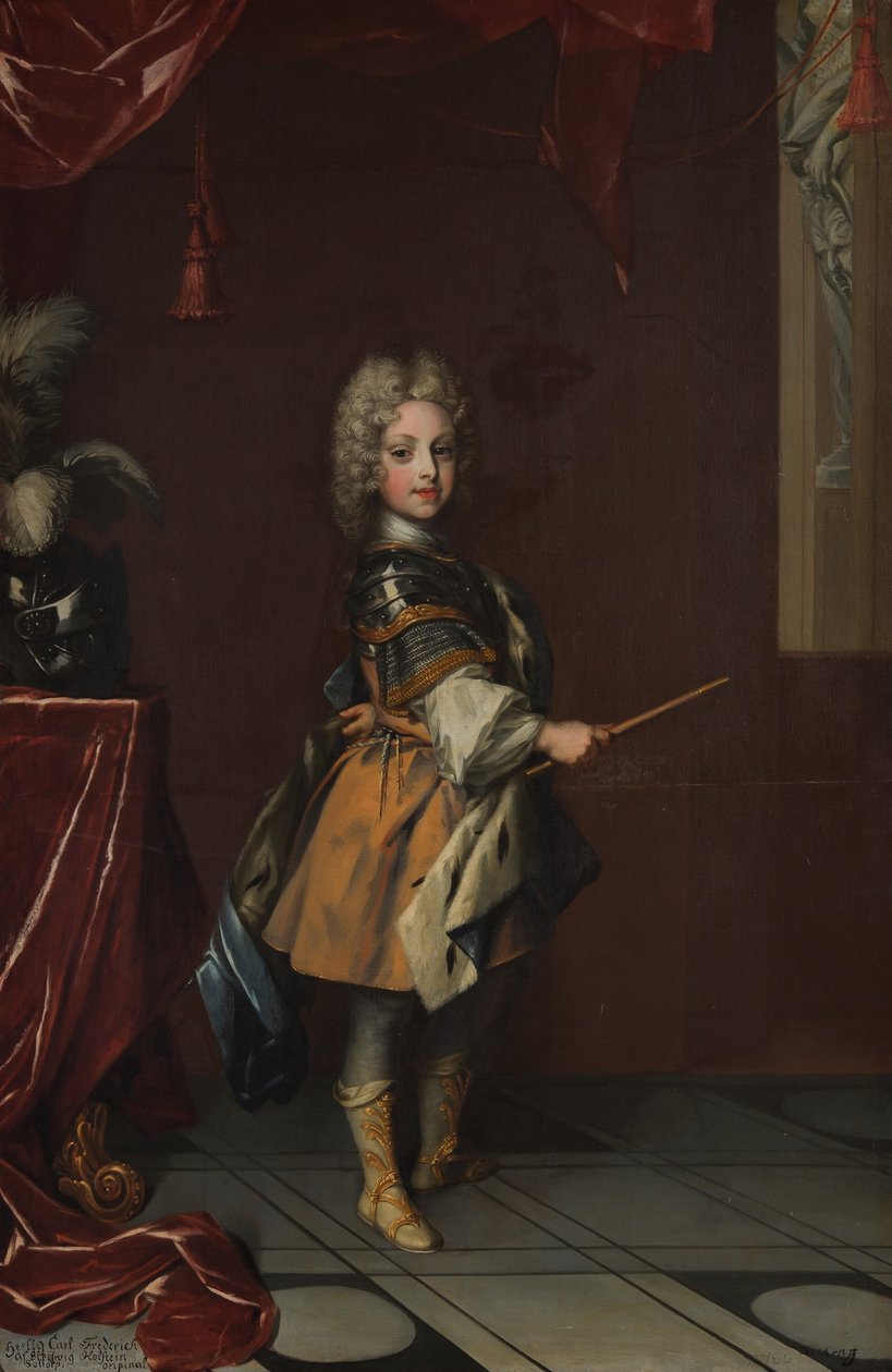 Kaarle Fredrik (1700-1739), Holstein-Gottorpin herttua, 1706 tekijältä David von Krafft