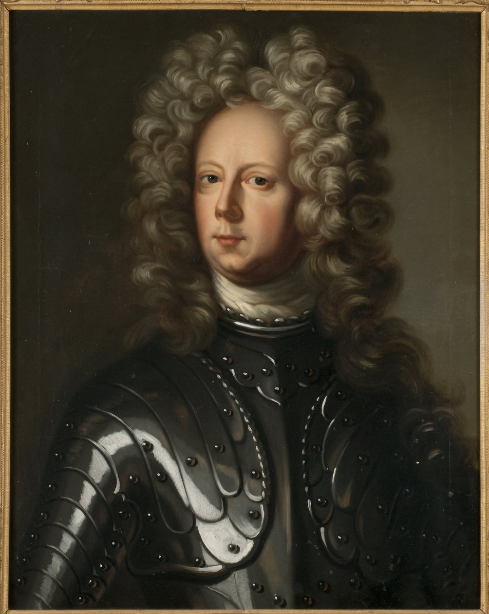 Kreivi Carl Gustaf Rehnskiold - Muotokuva kreivi Carl Gustaf Rehnskioeldista (1651-1722), kirjoittanut Krafft, David, von (1655-1724). Öljy kankaalle. Mitat: 74x60 cm. Tukholman kansallismuseo tekijältä David von Krafft