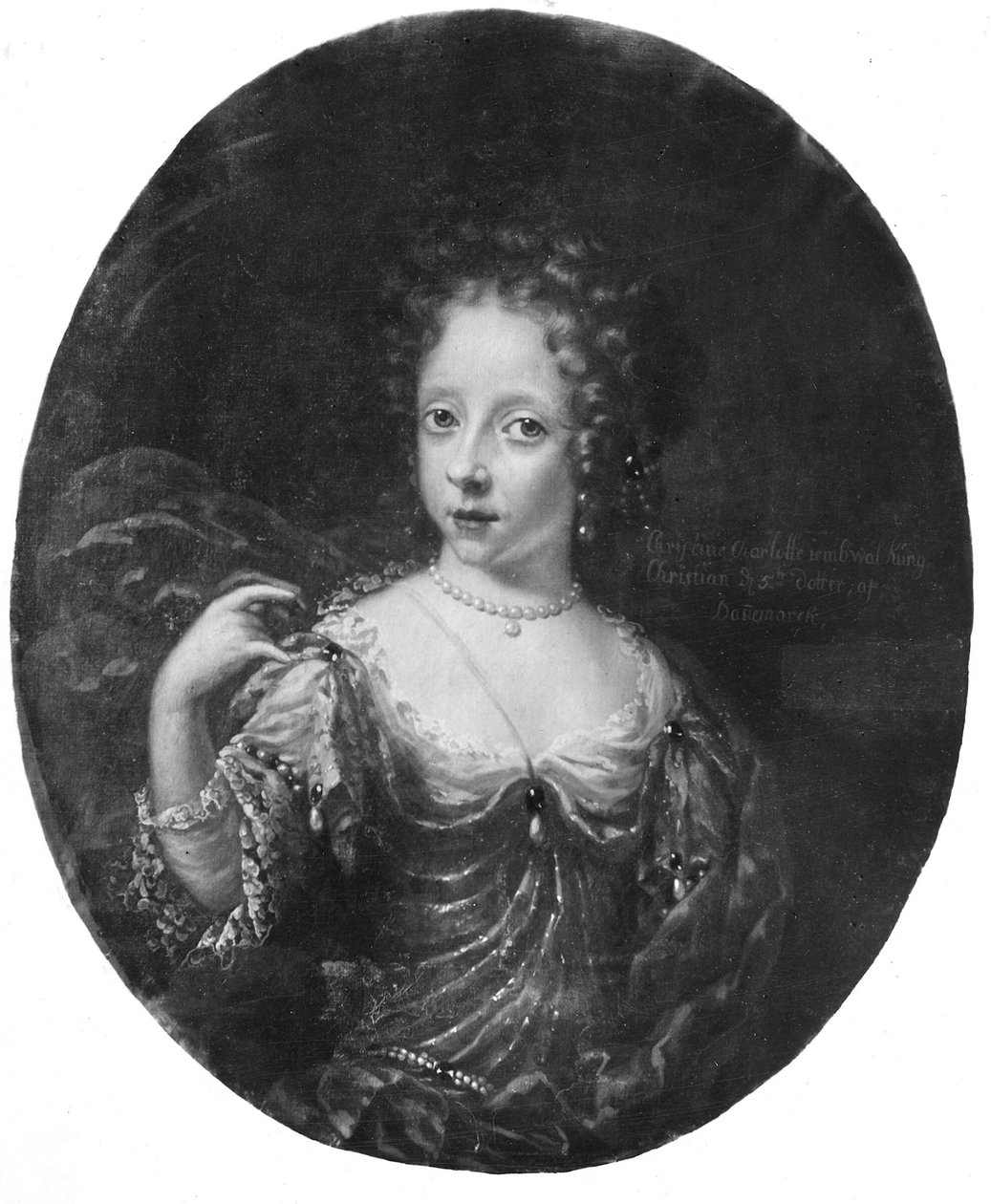 Kristina Charlotta, 1679-1689, Tanskan prinsessa tekijältä David von Krafft