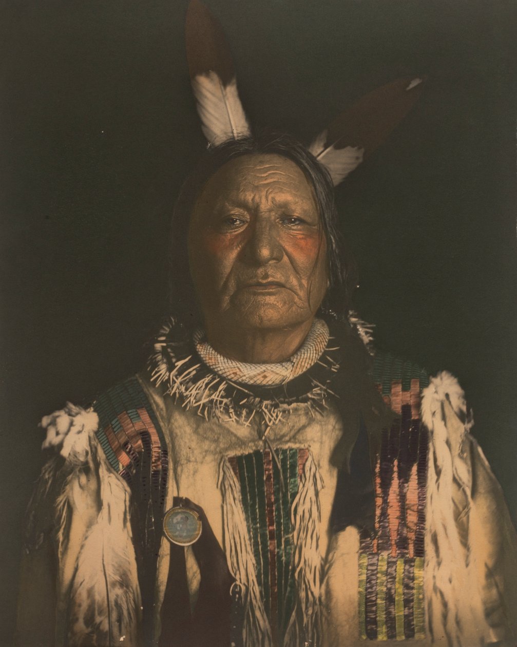 Ei pelkää pawneeta - Yanktonai Sioux -päällikkö. tekijältä De Lancey Gill
