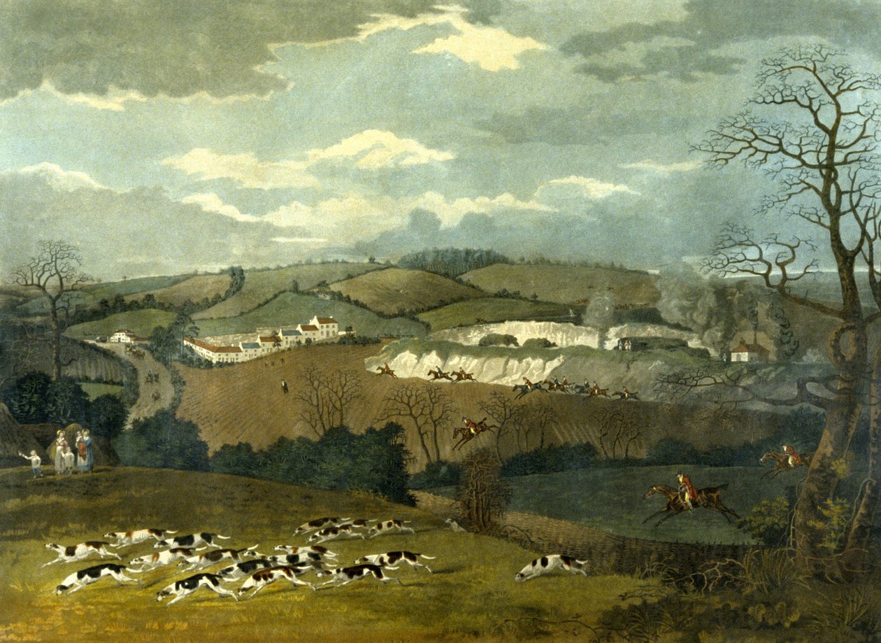 Täydellinen Cry, kaiverrettu R.G. Reeve, noin 1830 (värilitro). tekijältä Dean Snr. (after) Wolstenholme