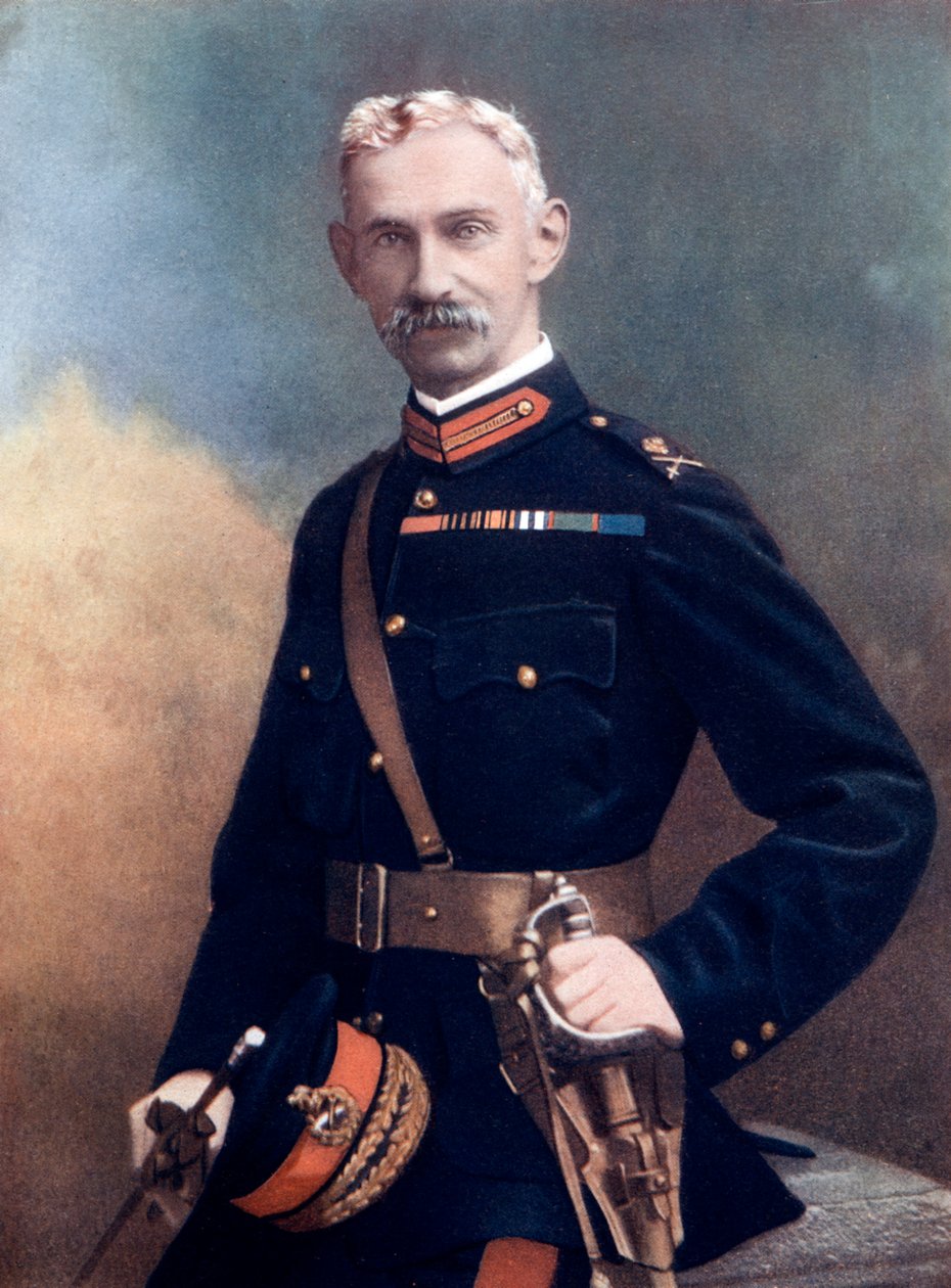 Kenraalimajuri G Barton, 6. jalkaväkiprikaatin komentaja, 1902 tekijältä Debenham and Smith