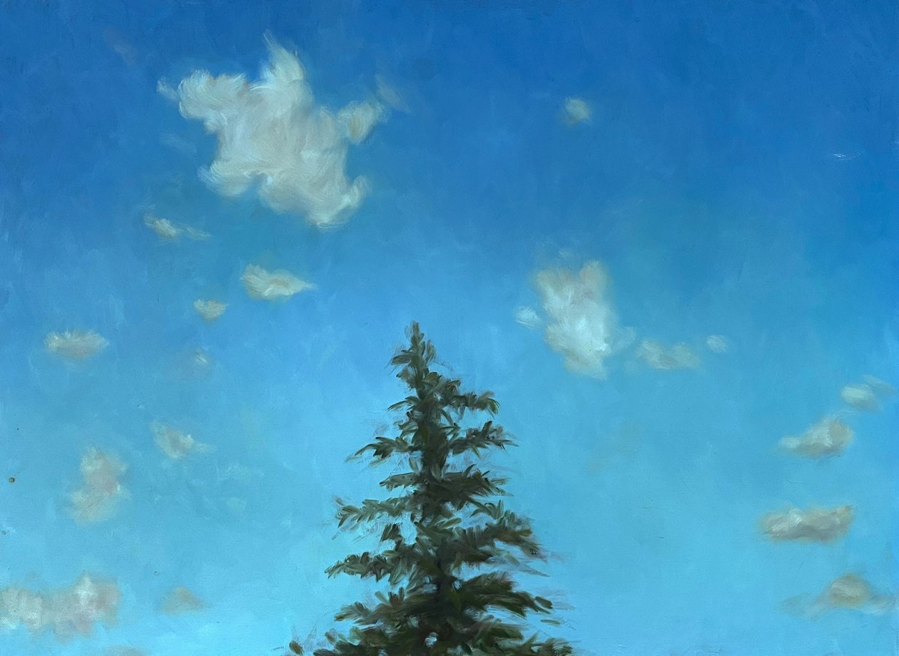 Lone Pine, 2002 (maalaus) tekijältä Deborah Stevenson