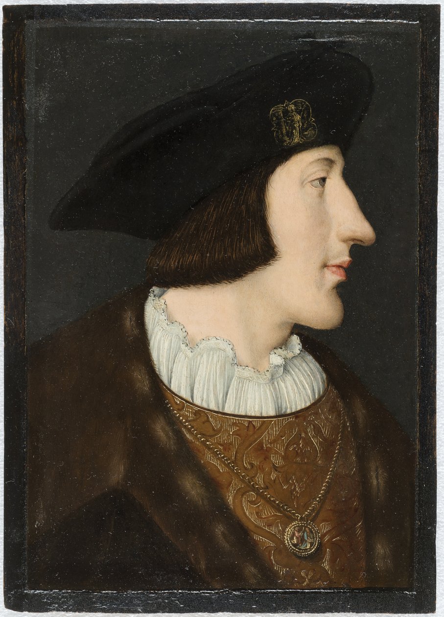 Kaarle III Savoialaisen muotokuva nimeltä Hyvä, n. 1518-21 tekijältä Defendente Ferrari