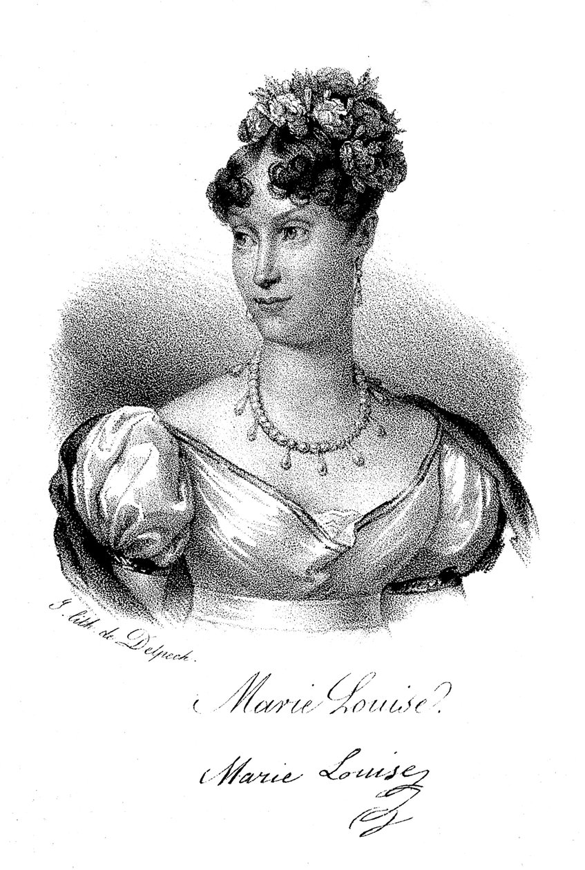 Marie-Louise, Ranskan keisarinna, 1830 tekijältä Delpech