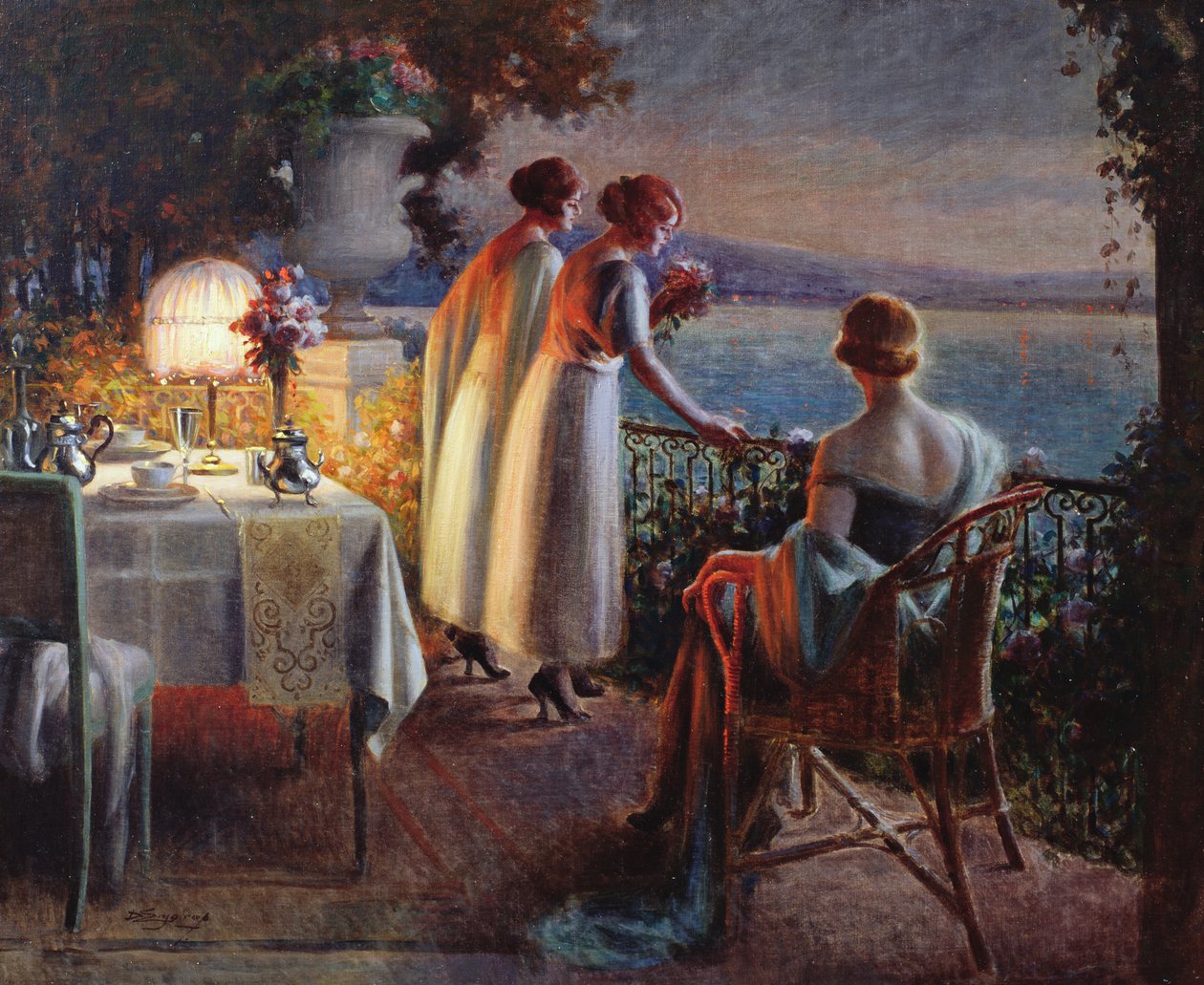 Parvekkeella tekijältä Delphin Enjolras