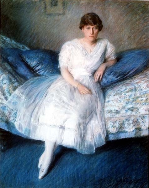 Rouva Constance Campbellin muotokuva tekijältä Delphin Enjolras