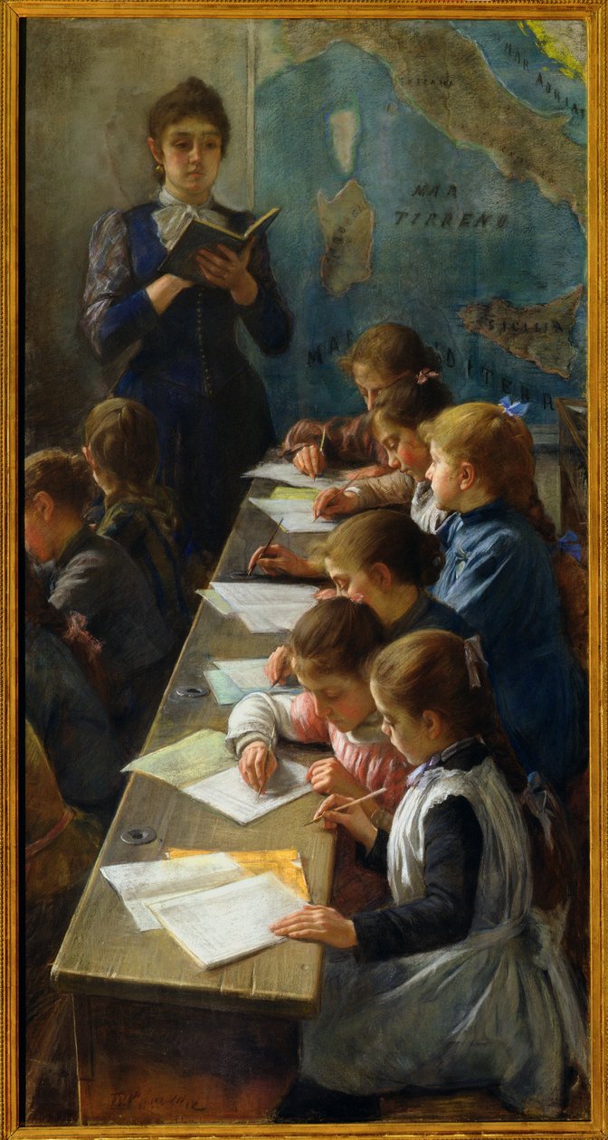 Sanelutunti, 1891 tekijältä Demetrio Cosola