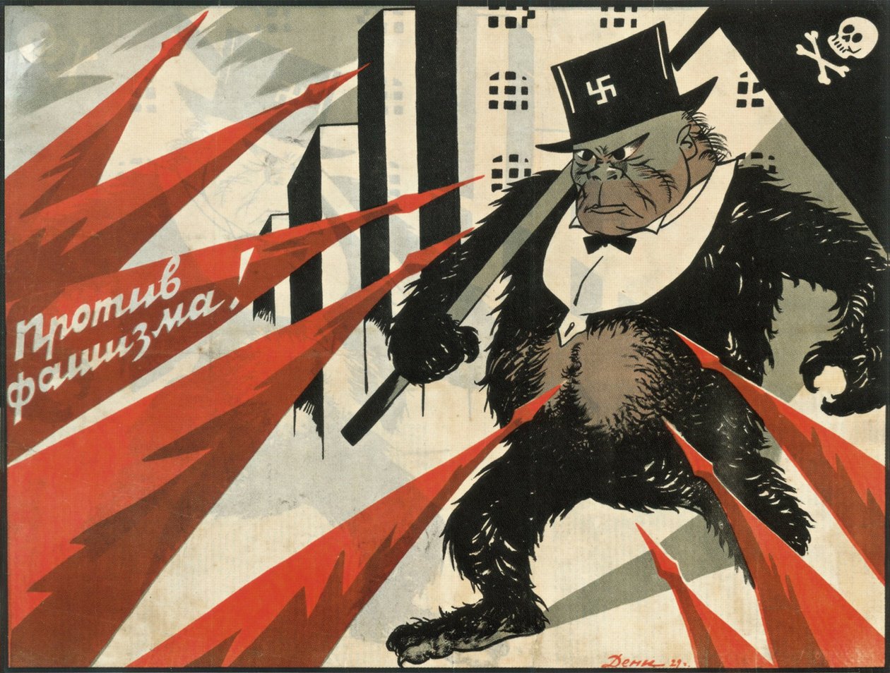 Fasismi alas!, 1929 tekijältä Deni