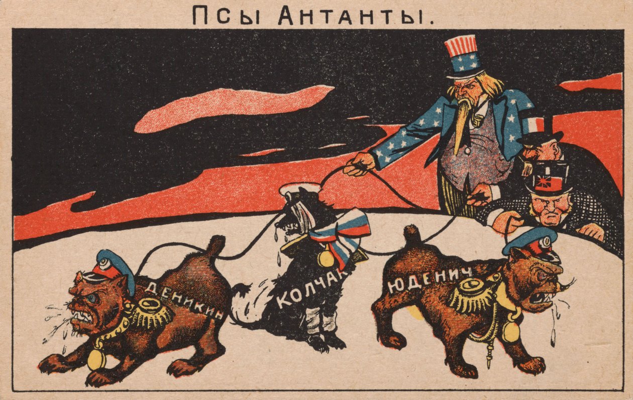 Ententen koirat: Denikin, Kolchak, Judenitš, 1919. tekijältä Deni