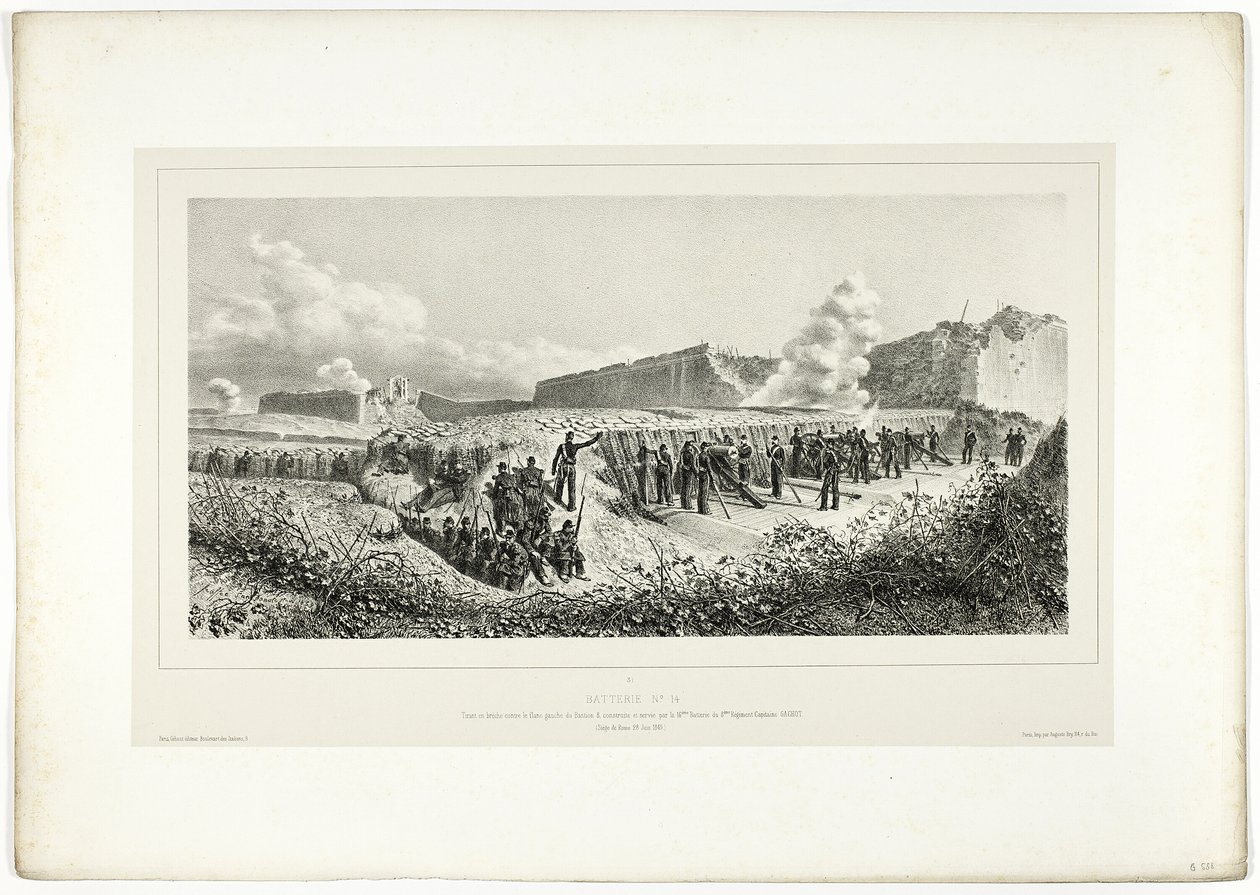 Akku nro 14, Souvenirs of Italy: Rome Expedition tekijältä Denis Auguste Marie Raffet