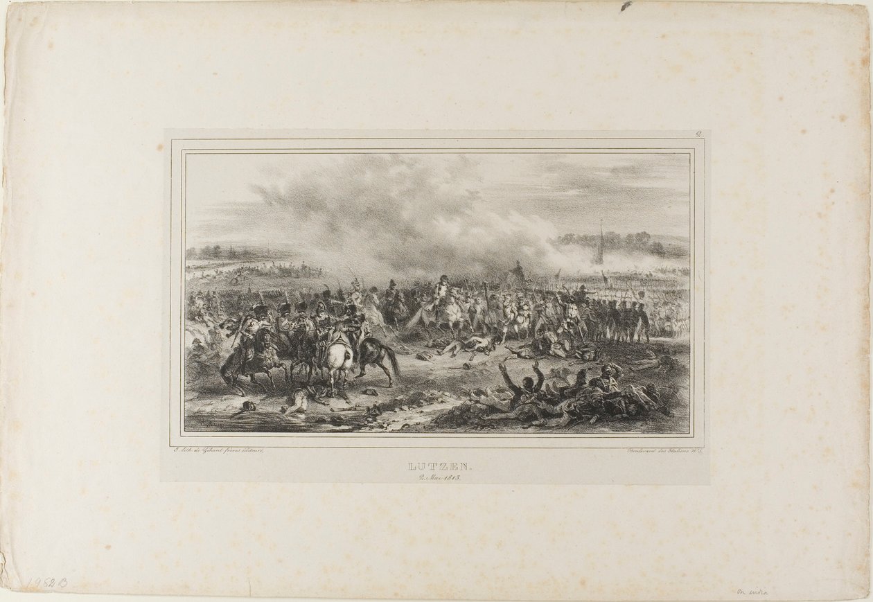 Lutzen, 2. toukokuuta 1813 tekijältä Denis Auguste Marie Raffet