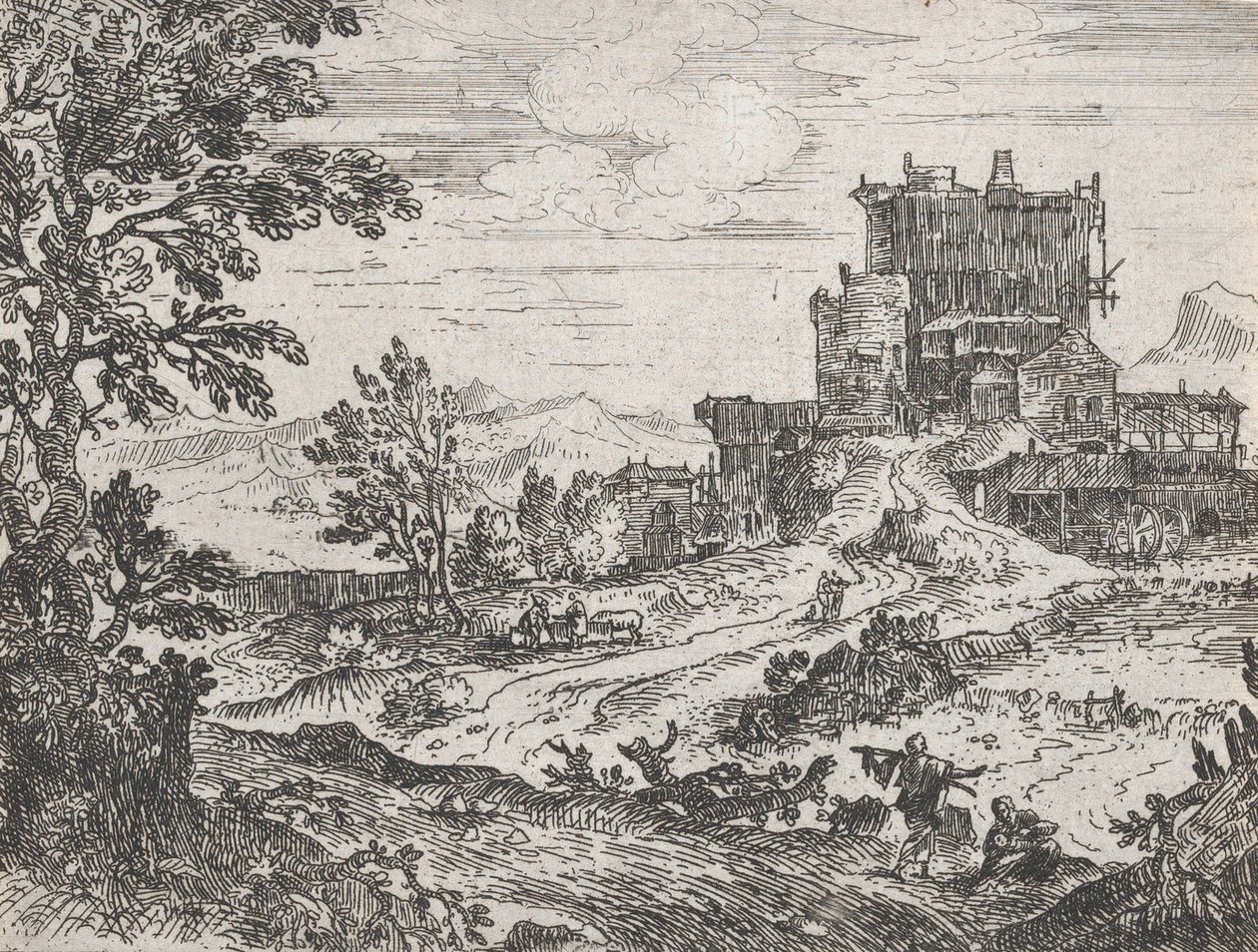 Sairaanhoitaja, n. 1674. tekijältä Denis Colandon