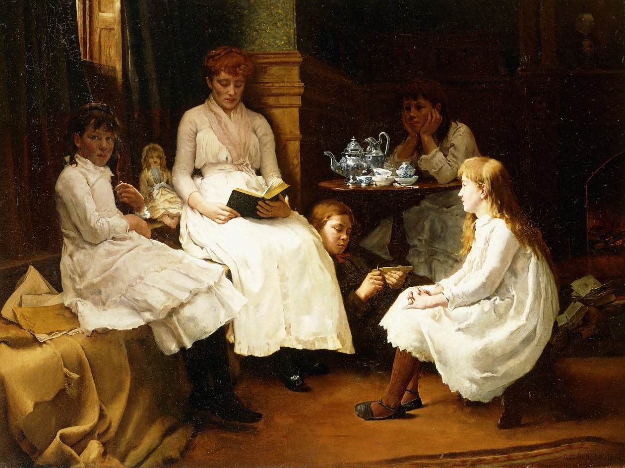 Talven tarina Spriteistä ja Goblineista, 1886 tekijältä Denis Miller Bunker
