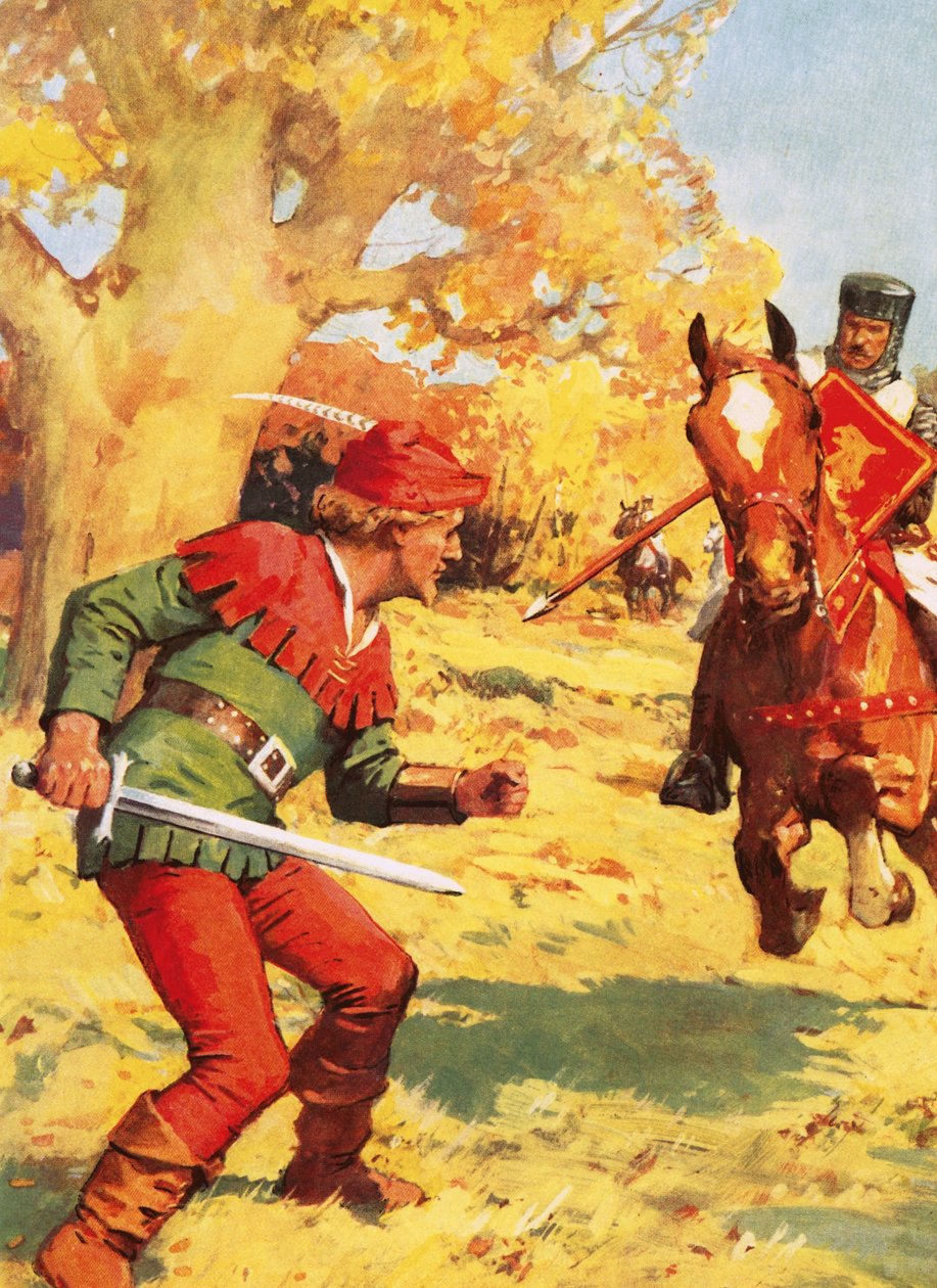 Robin Hood hyökkäyksen kohteena tekijältä Derek Charles Eyles