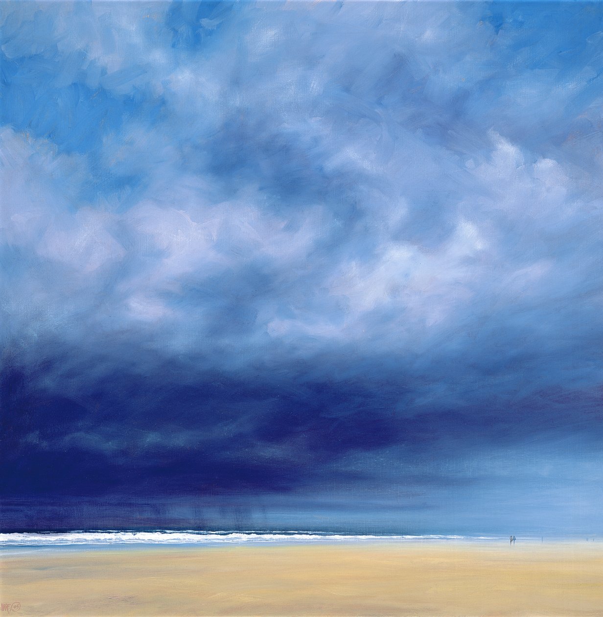 Sademyrsky Holkham Beachillä tekijältä Derek Hare